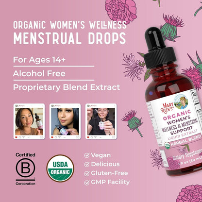 Natural Hormone Balance Herbal Liquid Supplement 30ml