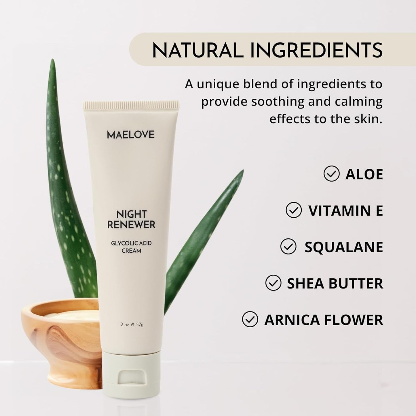 Gentle Exfoliating Night Cream for Sensitive Skin