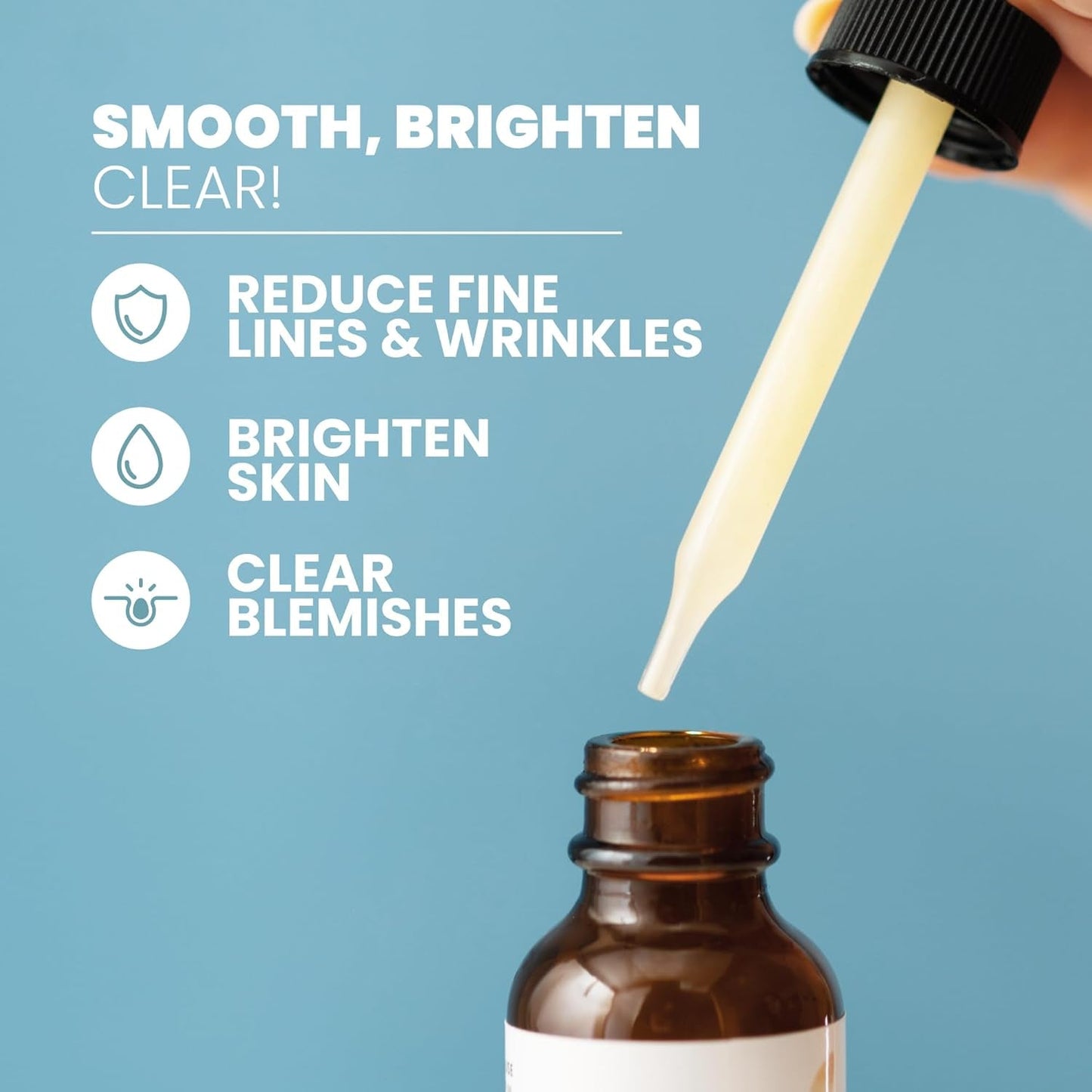Natural Vitamin C Face Serum for Clear Skin - 30ml