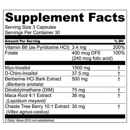 Women's Hormone Balance Supplements 90 Capsules