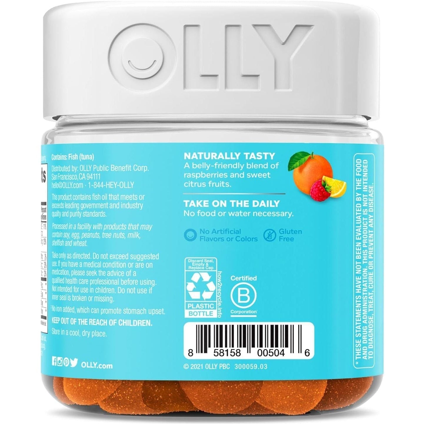 Prenatal Gummy Vitamins for Women - 60 Count Bottle