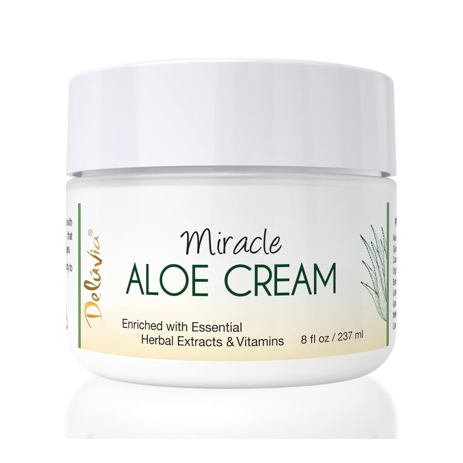 Natural Aloe Vera Body Moisturizer Cream 237ml - Mycosmeticslondon