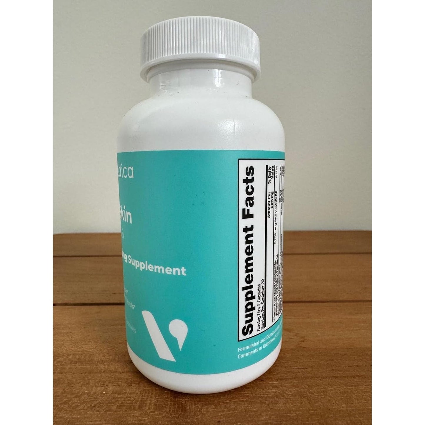 Natural Acne Relief Vitamins - 60 Vegan Capsules