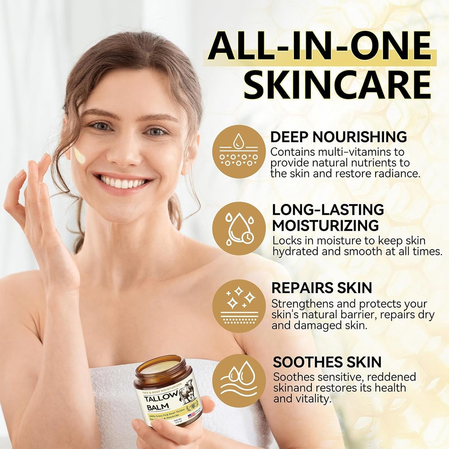 Rich Face and Body Cream with Intensive Hydration