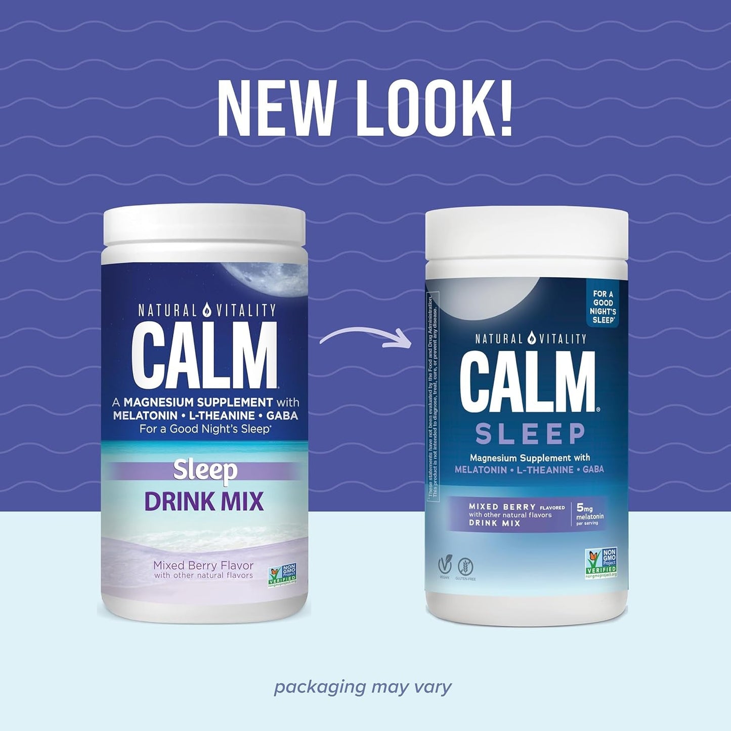 Calm Sleep Supplement Mixed Berry Flavor