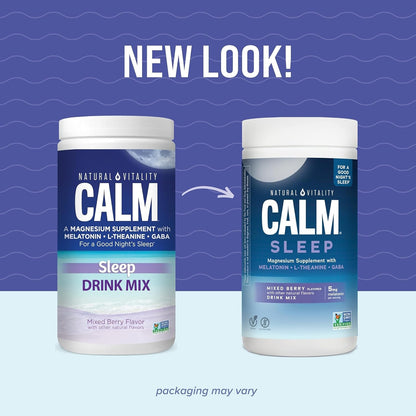 Calm Sleep Supplement Mixed Berry Flavor