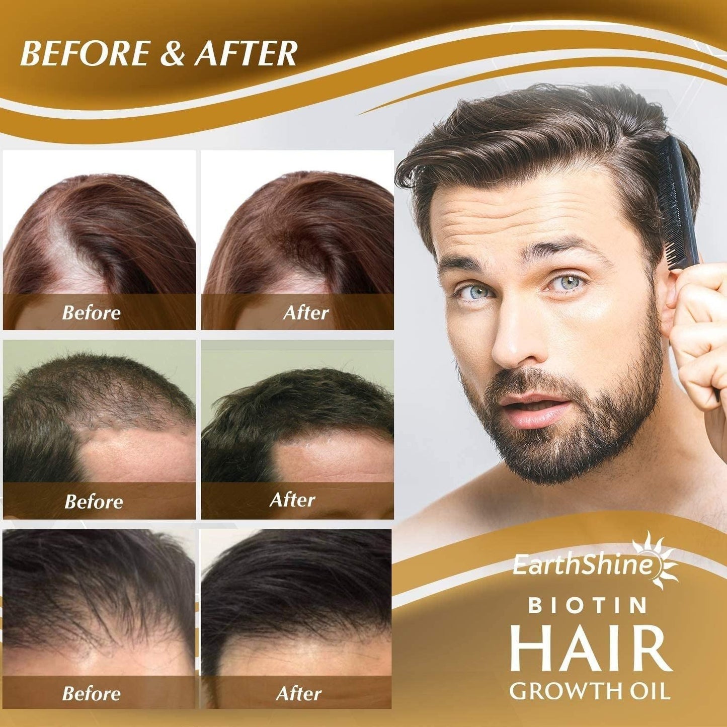 Nourishing Biotin Hair Growth Serum for Healthy Hair