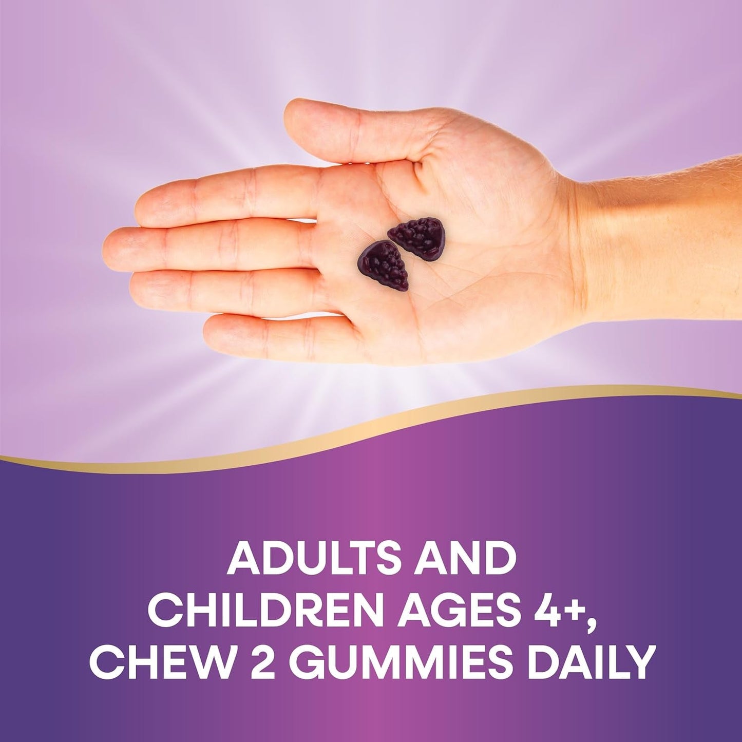 Elderberry Immune Boost Gummies with Vitamin C & Zinc