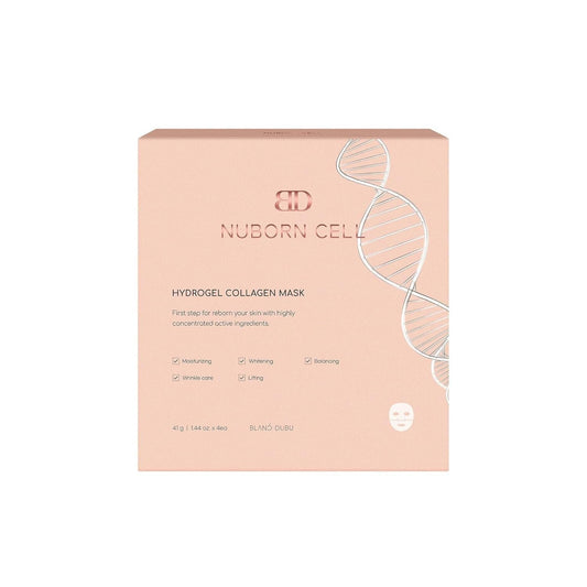Moisturizing Collagen Face Mask - 4 Pack, Anti Aging Skin Care - Mycosmeticslondon