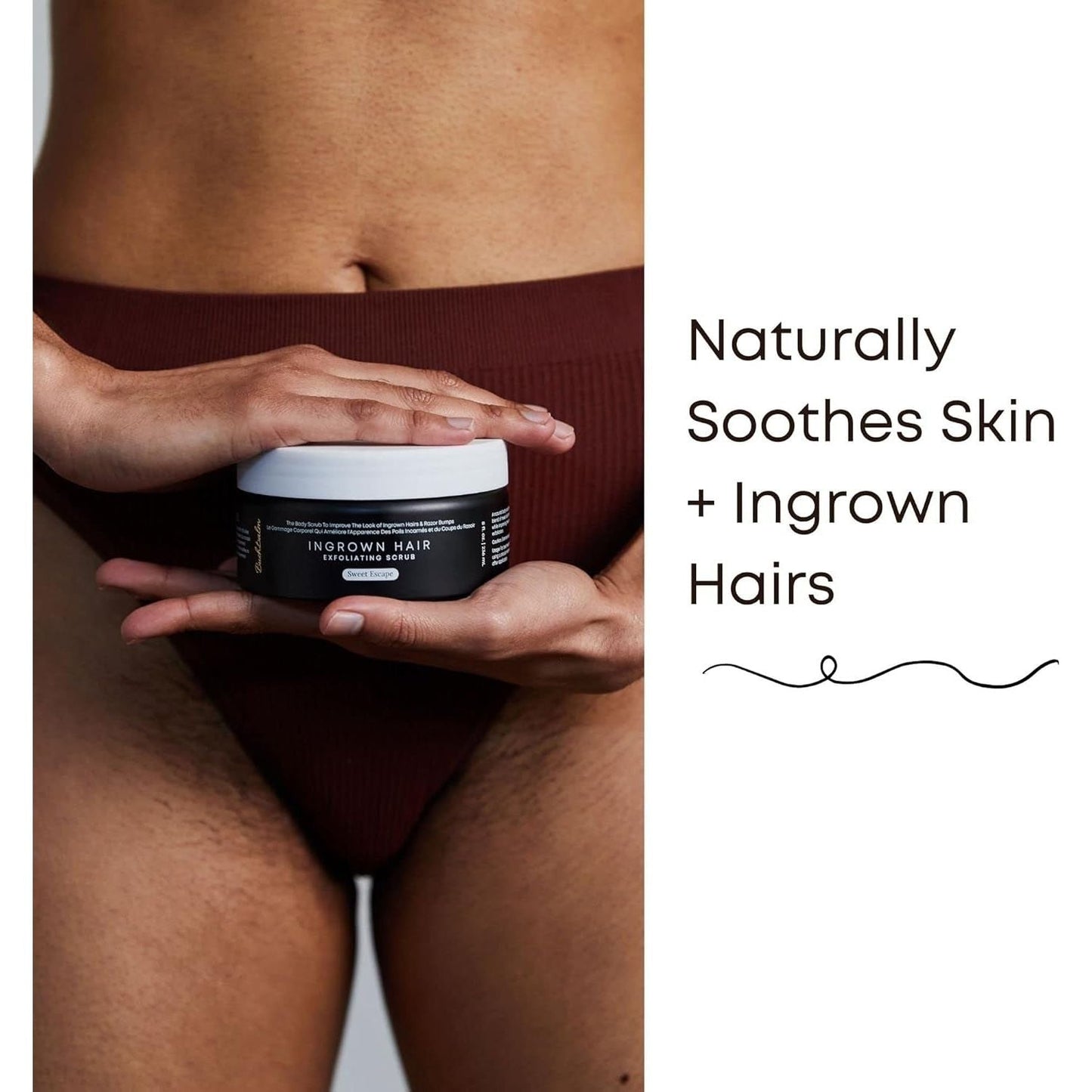Gentle Exfoliating Scrub for Ingrown Hairs