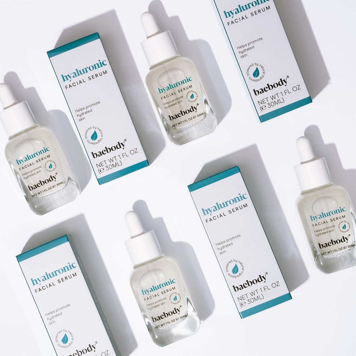 Nourishing Hyaluronic Face Serum with Vitamins C & E