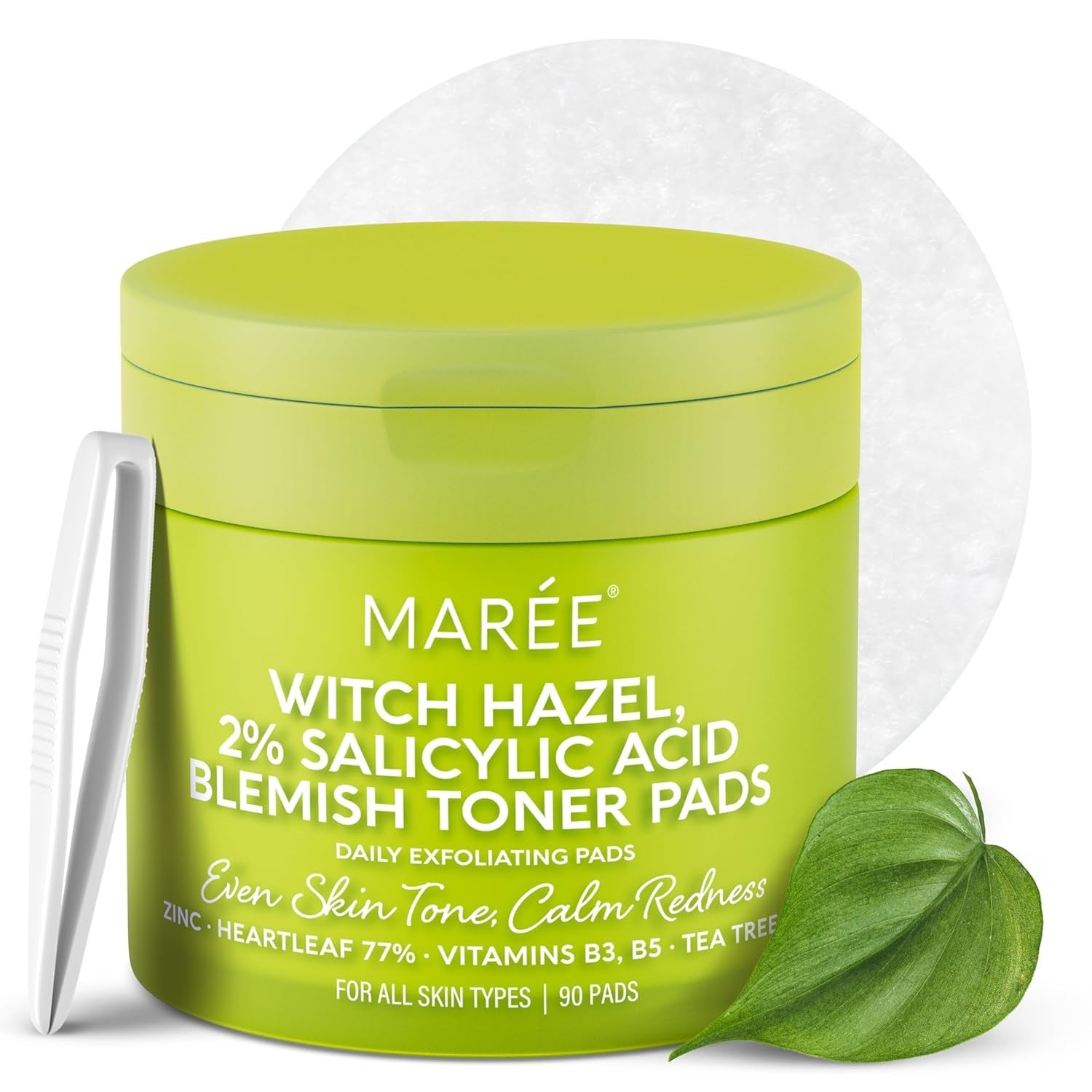 Gentle Exfoliating Toner Pads for Acne Prone Skin - Mycosmeticslondon