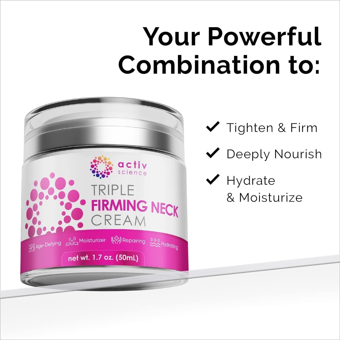 Firming Anti Aging Neck Cream with Retinol and Collagen