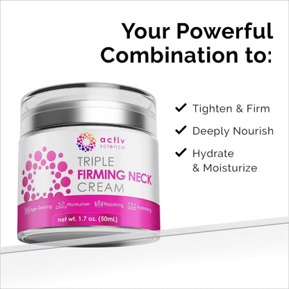 Firming Anti Aging Neck Cream with Retinol and Collagen