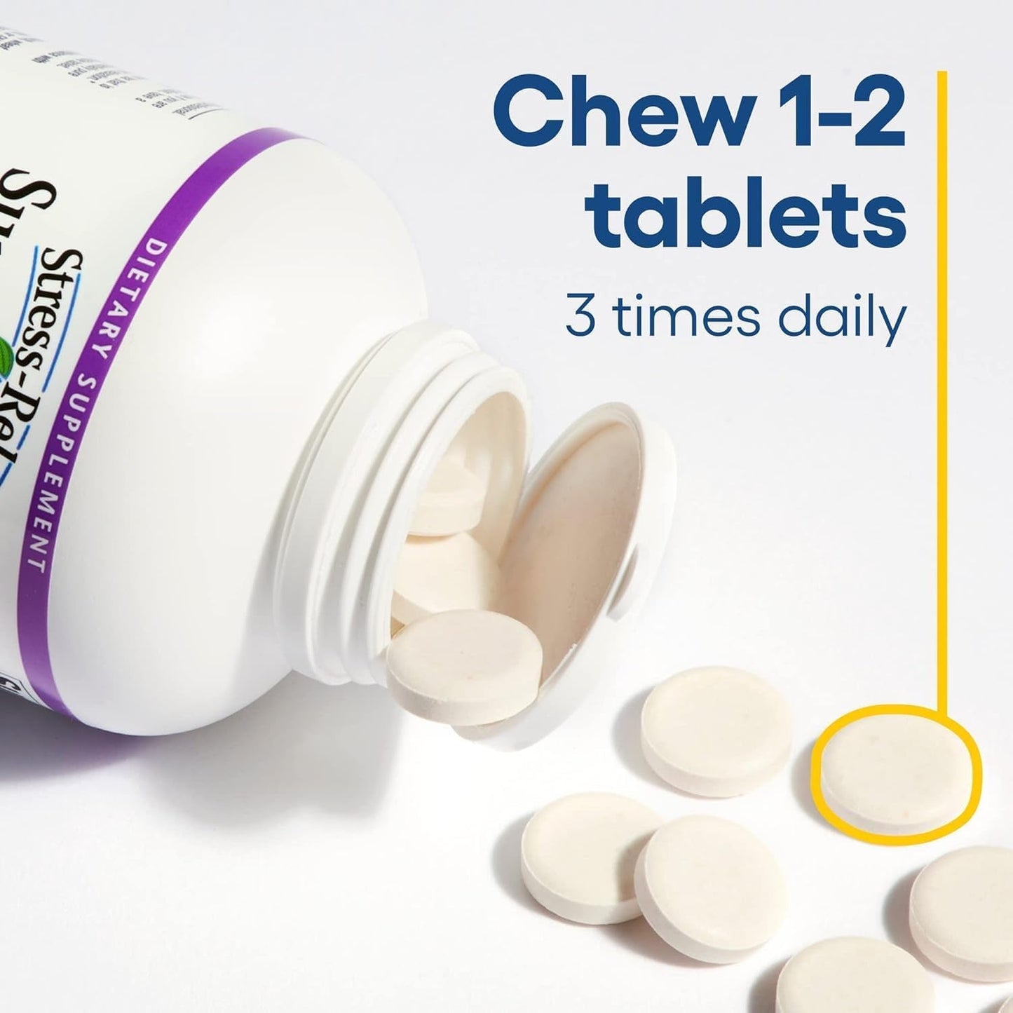 Calming L-Theanine 100mg Tablets - Fast Relaxation Supplement