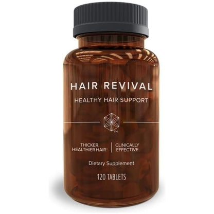 Vital Hair Growth Tablets - 120 Count Natural Supplement - Mycosmeticslondon