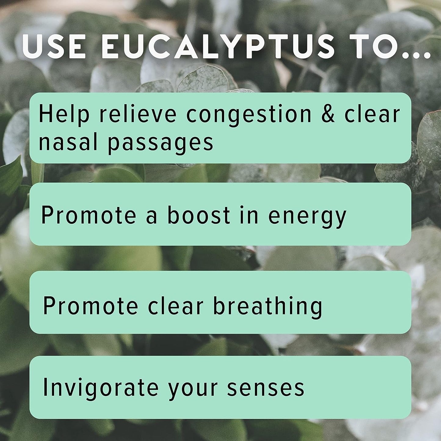 Natural Eucalyptus Essential Oil Vapor Sticks