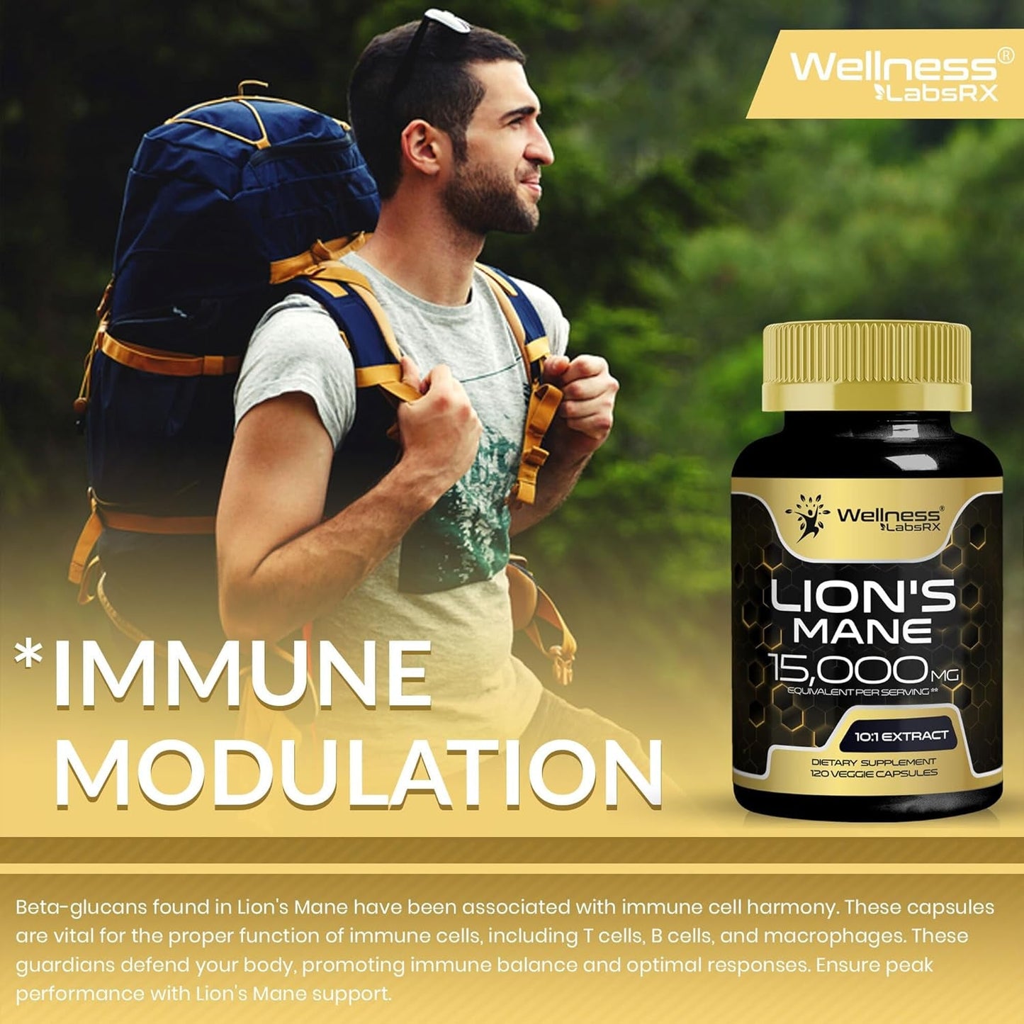 Brain Boost Lion's Mane 1500MG Supplement