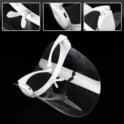 Colorful LED Skin Rejuvenation Face Mask