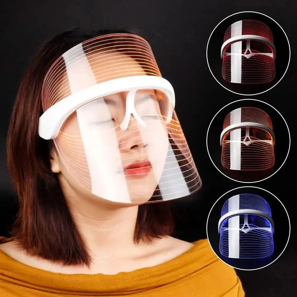 Colorful LED Skin Rejuvenation Face Mask - Mycosmeticslondon
