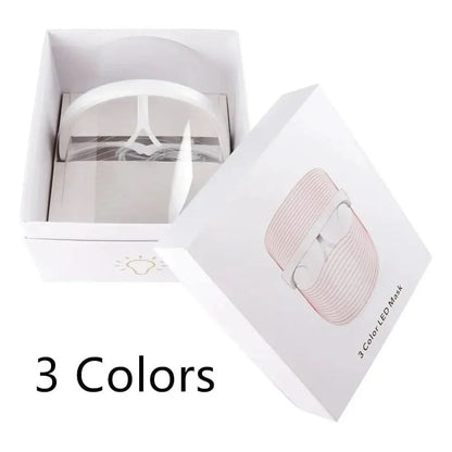 Colorful LED Skin Rejuvenation Face Mask