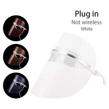 Colorful LED Skin Rejuvenation Face Mask