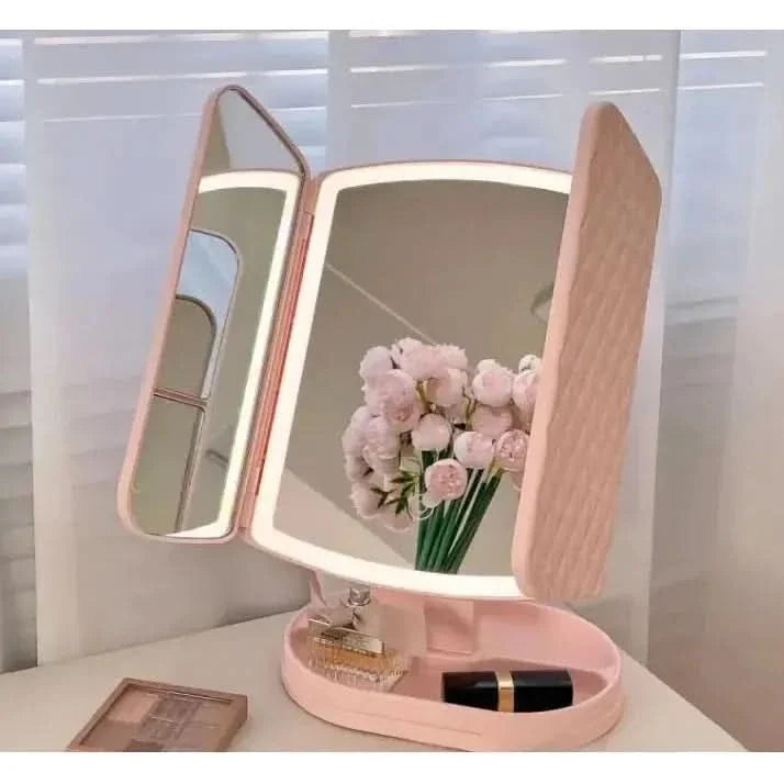Compact LED Vanity Lamp with USB Charging - Mycosmeticslondon