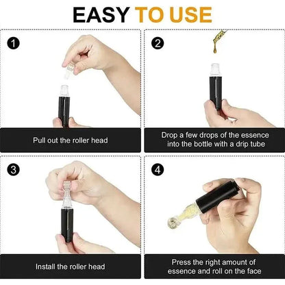Natural Lip & Beard Enhancer Roller Kit