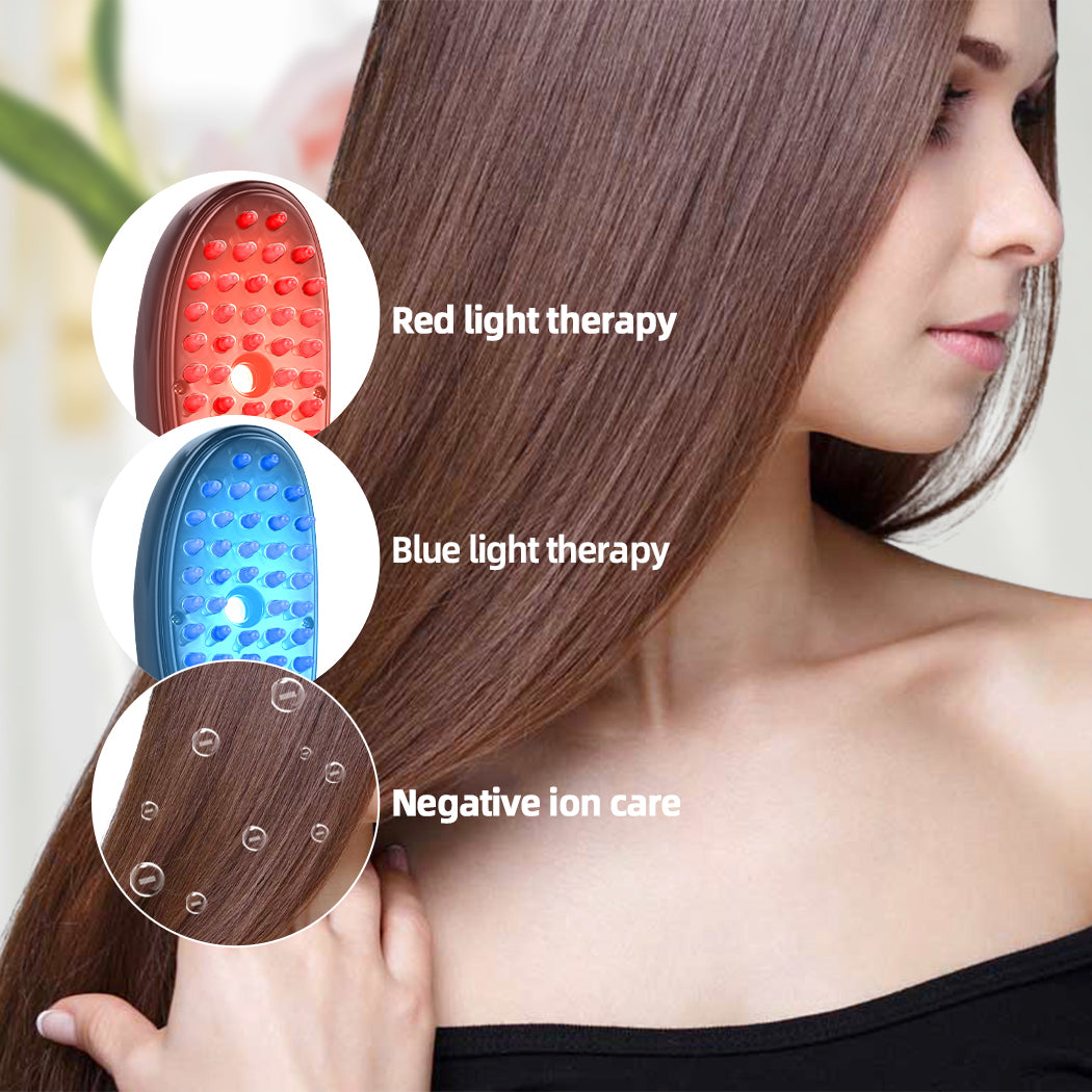 3-in-1 Electric Wireless Infrared Ray Massage Comb – mycosmeticslondon