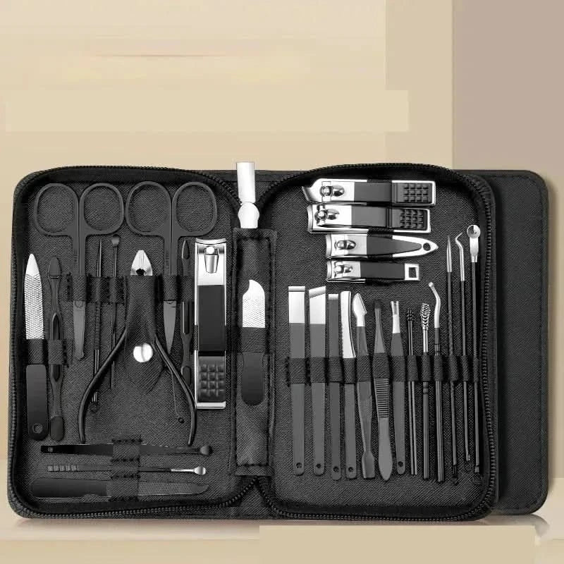 Complete Nail Beauty Kit - Premium 30 Piece Manicure Set