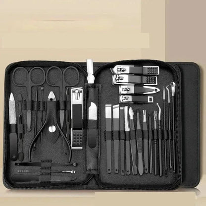 Complete Nail Beauty Kit - Premium 30 Piece Manicure Set
