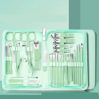 Complete Nail Beauty Kit - Premium 30 Piece Manicure Set