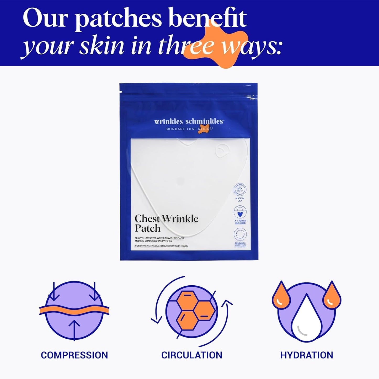 Anti Aging Chest Smoothing Silicone Patch