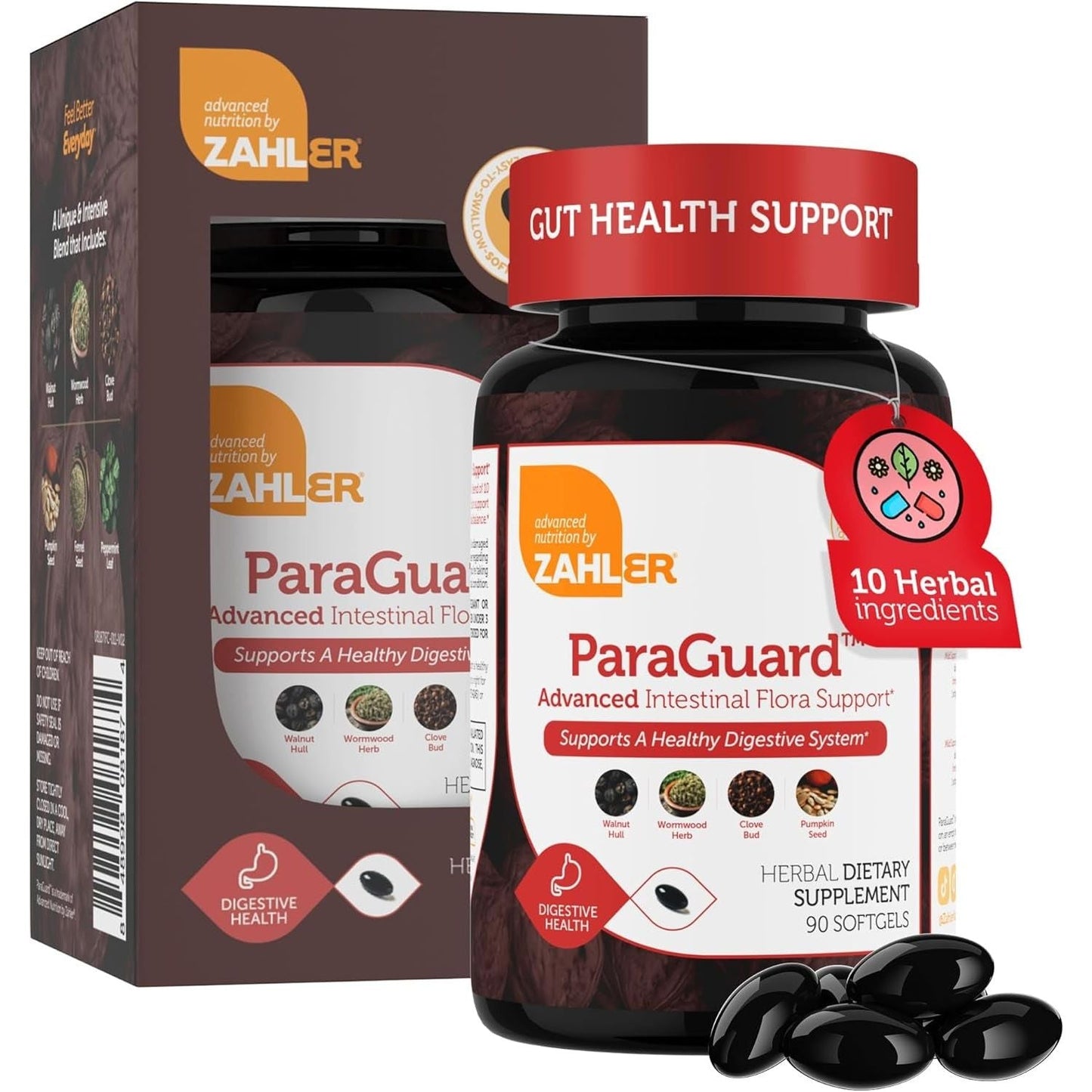 Natural Gut Health Supplement - 90 Softgels - Mycosmeticslondon