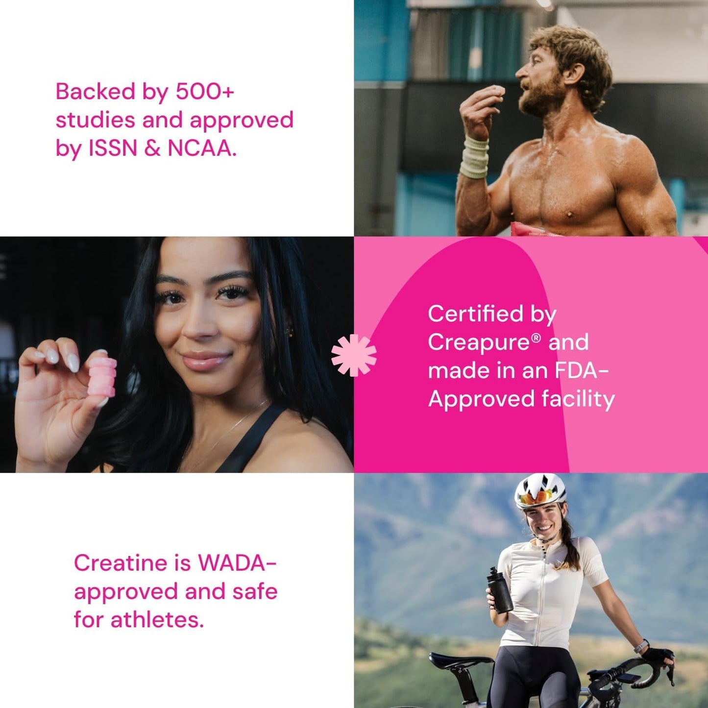 Vegan Creatine Gummies for Workout and Recovery