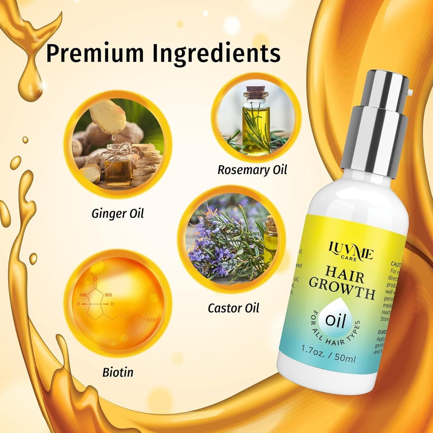 Nourishing Hair Growth Oil for Thinning Hair Repair