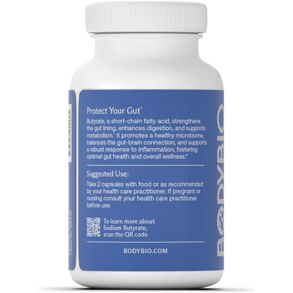 Natural Butyrate Capsules for Gut Health & Digestive Support
