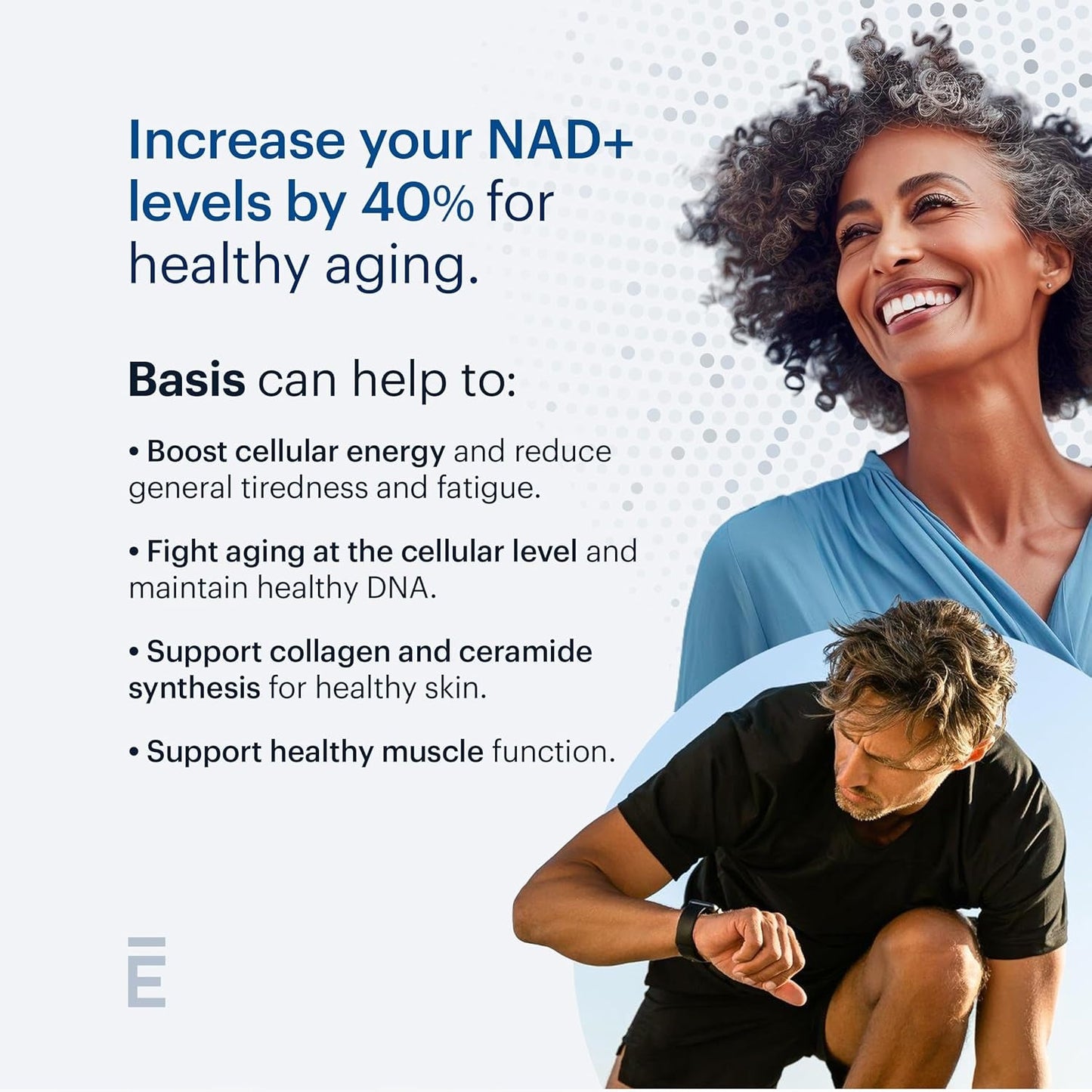 Premium Anti Aging Supplement - 60 Capsules NAD+ Booster