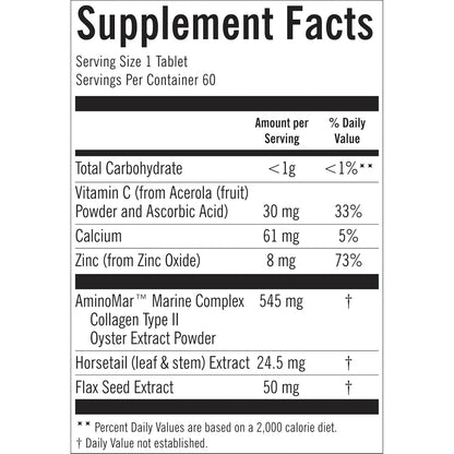 Natural Hair Growth Supplements for Men - 60 Tablets