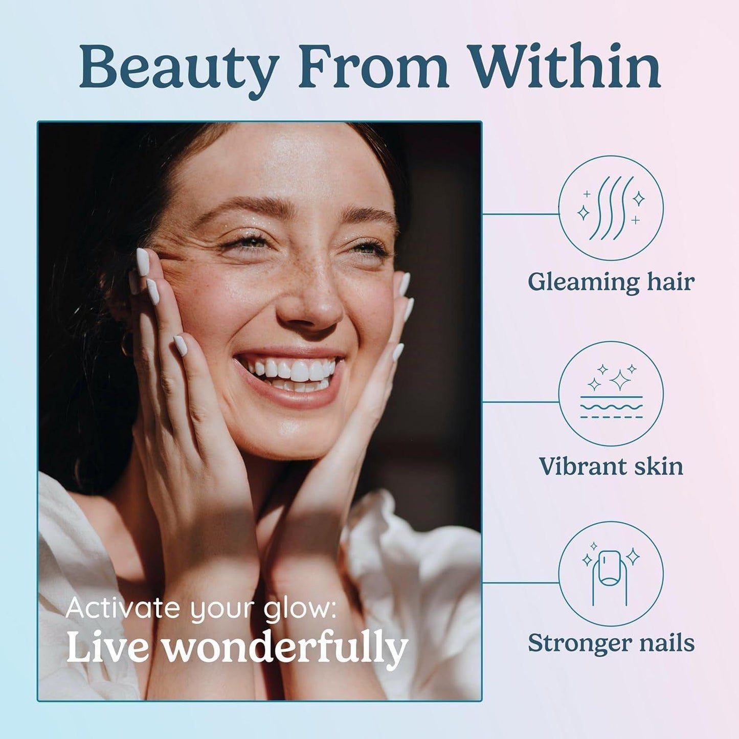 Natural Beauty Vitamins for Hair, Skin, and Nails