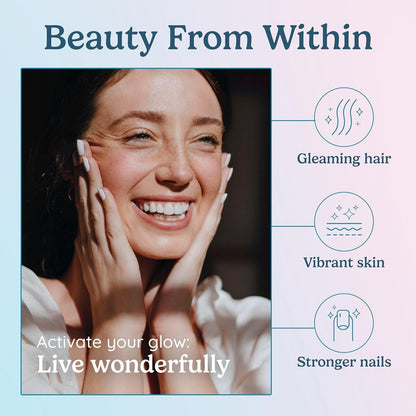 Natural Beauty Vitamins for Hair, Skin, and Nails