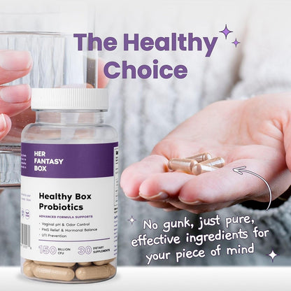 Women's Probiotic Box - 30 Count Vaginal Health Supplements