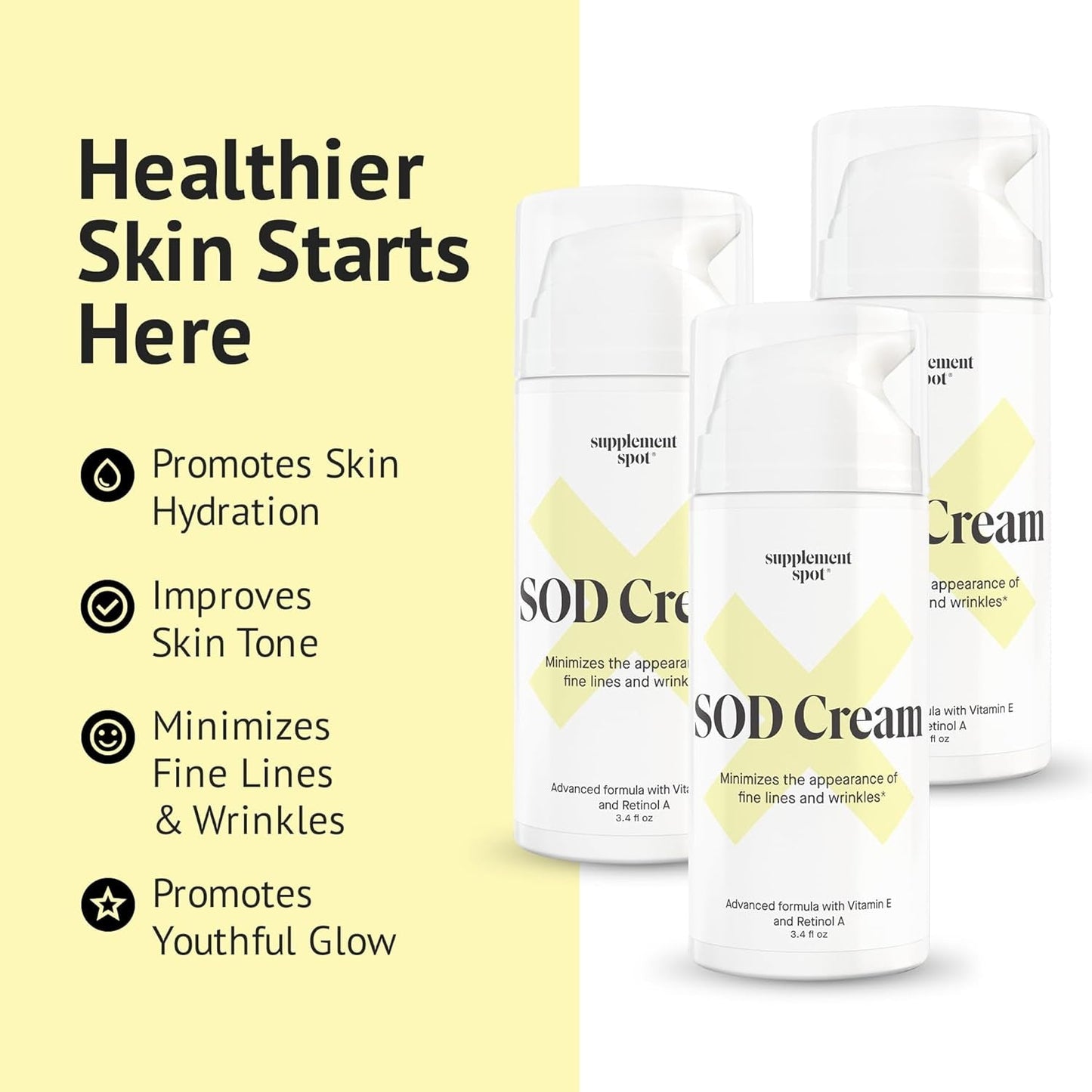Natural Anti Aging Face Cream 100ml