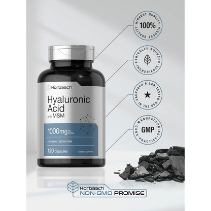 Advanced Hyaluronic Acid Joint Supplement 120 Capsules