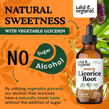 Natural Licorice Root Extract Drops