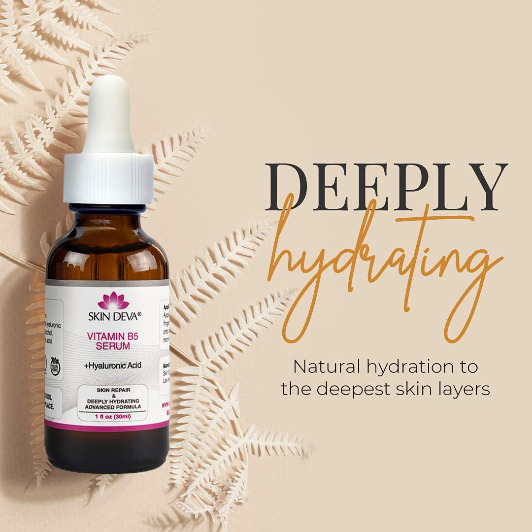Nourishing Vitamin B5 Face Serum with Hyaluronic Acid