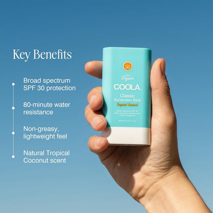 Natural SPF 30 Sunscreen Stick for Travel