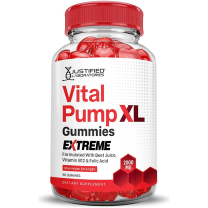 Powerful Energy Gummies with Apple Cider Vinegar & B12
