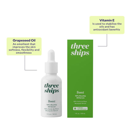 Nourishing Rosehip Oil Face Serum 30ml - Moisturizes Skin