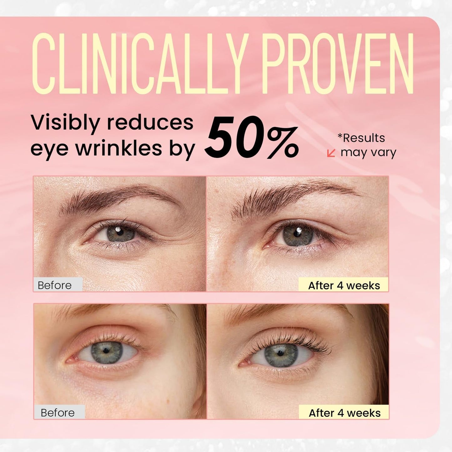Anti Aging Eye Cream with Retinol and Niacinamide Serum